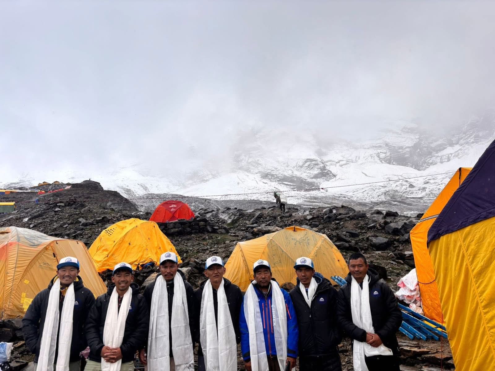 Manaslu Summit route opens as six Sherpas make season’s first summit